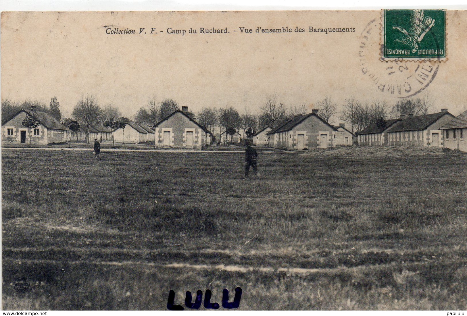 DEPT 37 : Camp De Ruchard Vue D Ensemble Des Baraquements  , édit. V F - Autres & Non Classés