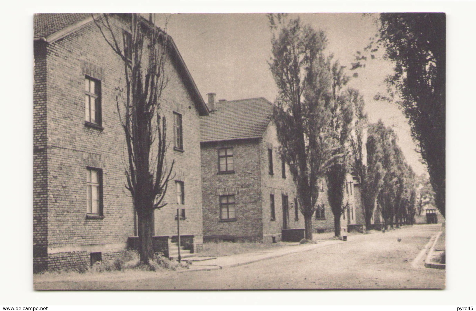 POLOGNE OSWIECIM AUSCHWITZ ULICA OBOZOWA RUE DE CAMP - Pologne