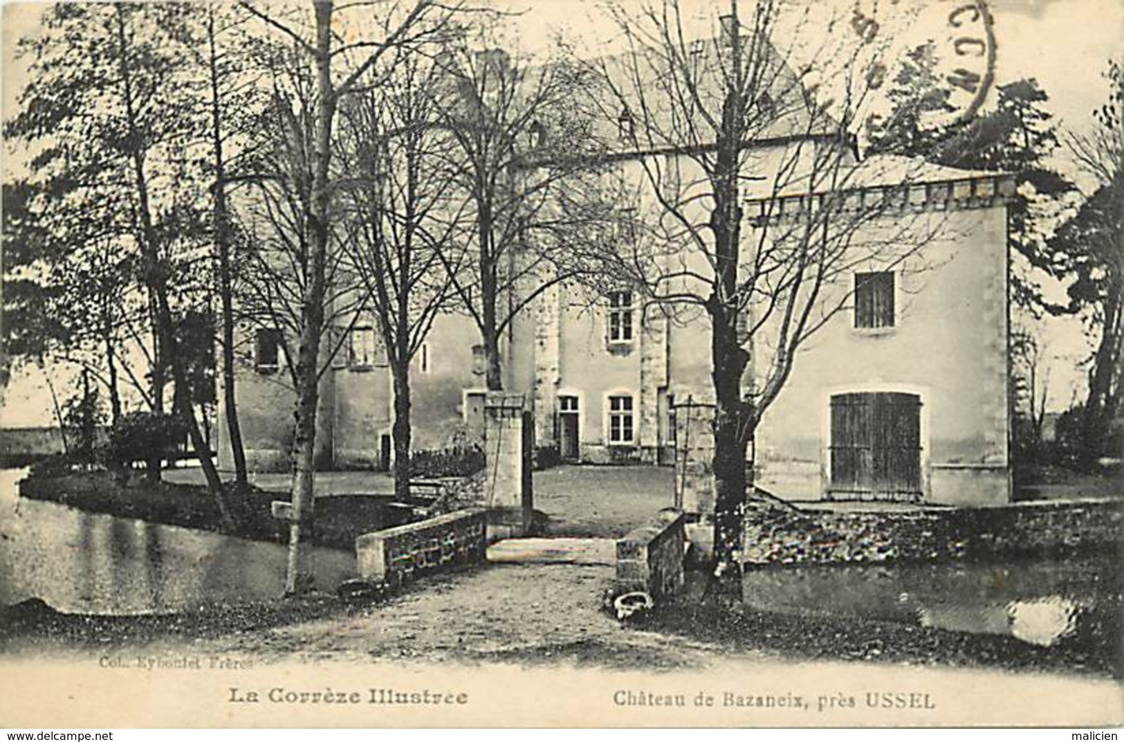 Dpts Div.-ref-AG130- Corrèze - Saint Fréjoux - St Fréjoux - Chateau De Bazaneix Près Ussel - Chateaux - - Autres & Non Classés