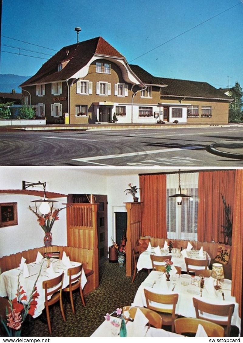 GEROLFINGEN TÄUFFELEN Am Bielersee Restaurant Schwanen Fam. Züttel-Schmid - Autres & Non Classés