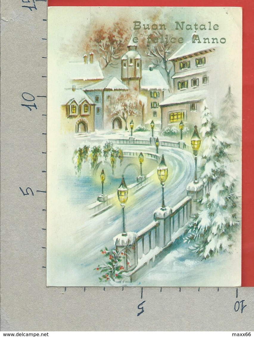 CARTOLINA VG ITALIA - BUON NATALE E FELICE ANNO NUOVO - Ponte Innevato - CECAMI 4122 - 10 X 15 - ANN. 1987 - Altri & Non Classificati