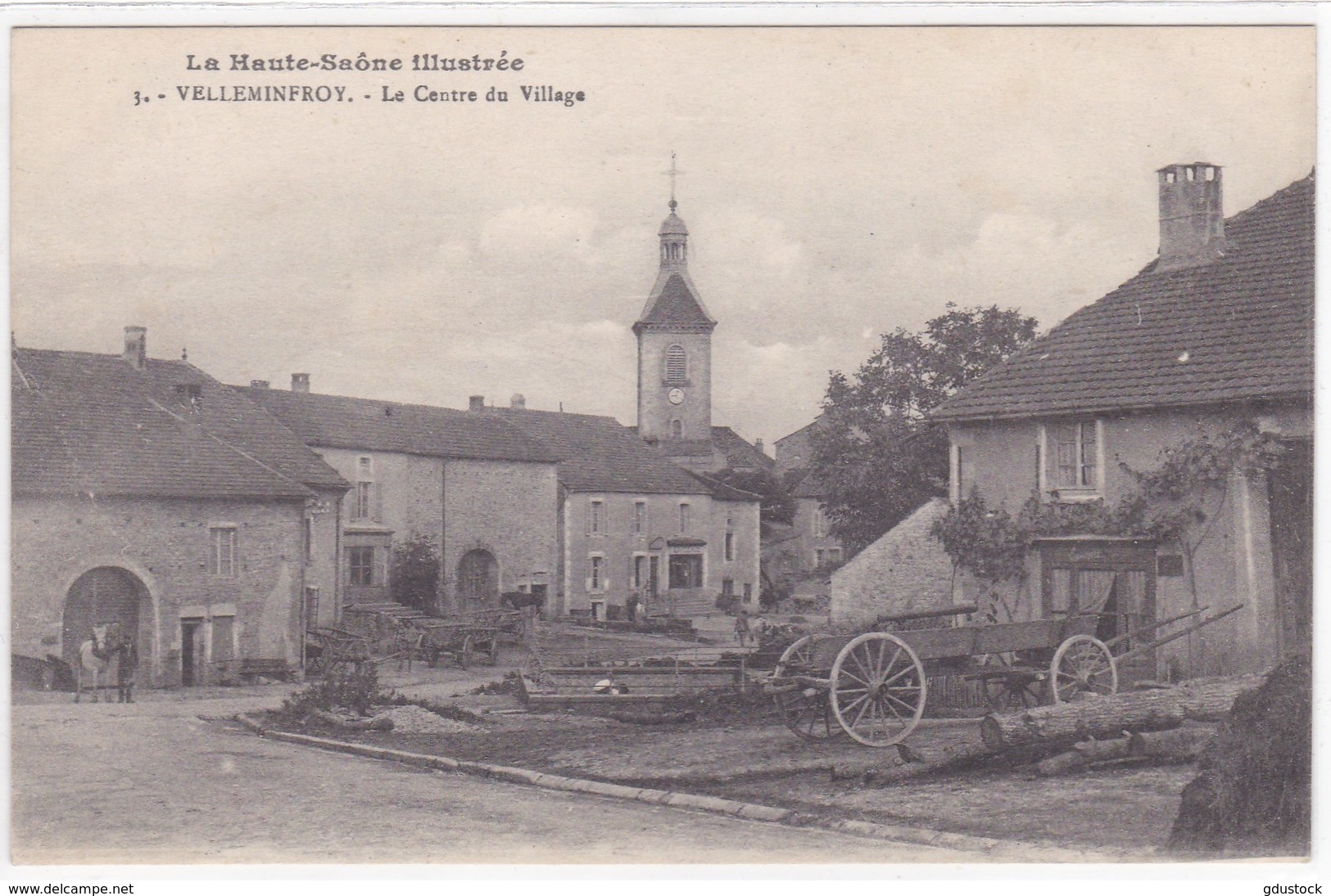 Haute-Saône - Velleminfroy - Le Centre Du Village - Autres & Non Classés