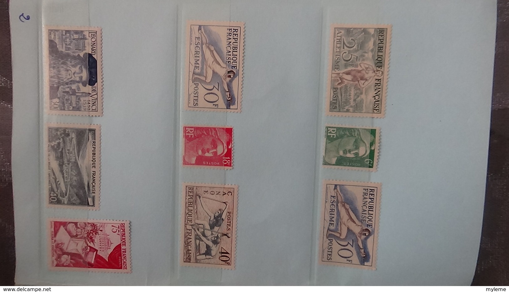 Carnet à Choix Dont Séries Grands Hommes, Timbres ànnées 40 à 60, Carnets Croix Rouge  Tout Est **. Côte Très Sympa !!! - Collections (en Albums)