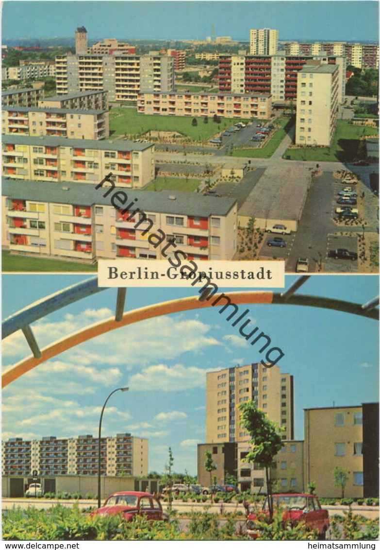 Berlin-Buckow-Rudow - Gropiusstadt - AK Grossformat - Verlag Kunst Und Bild Berlin - Neukölln