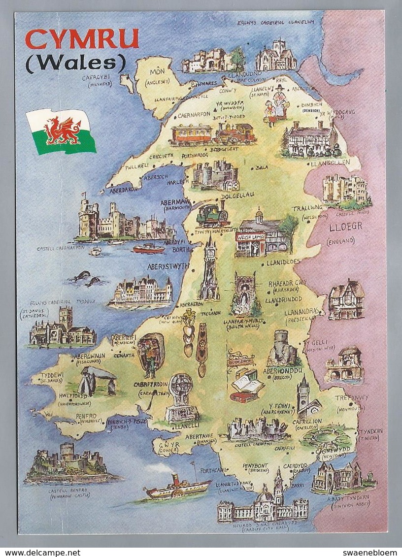 UK.- WALES. CYMRU. - Andere & Zonder Classificatie