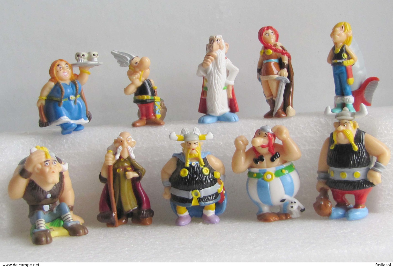 Kinder 2007 : Série Complète : Astérix Et Les Vikings (10 Figurines Avec 1 BPZ) - Astérix & Obélix