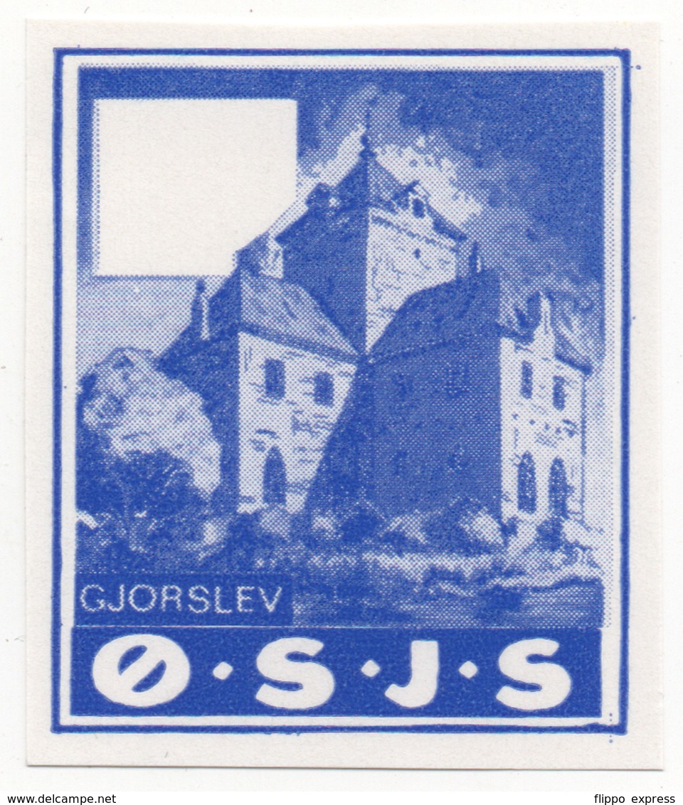 Denmark, Proof, O.S.J.S. Railway Parcel Stamp - Altri & Non Classificati