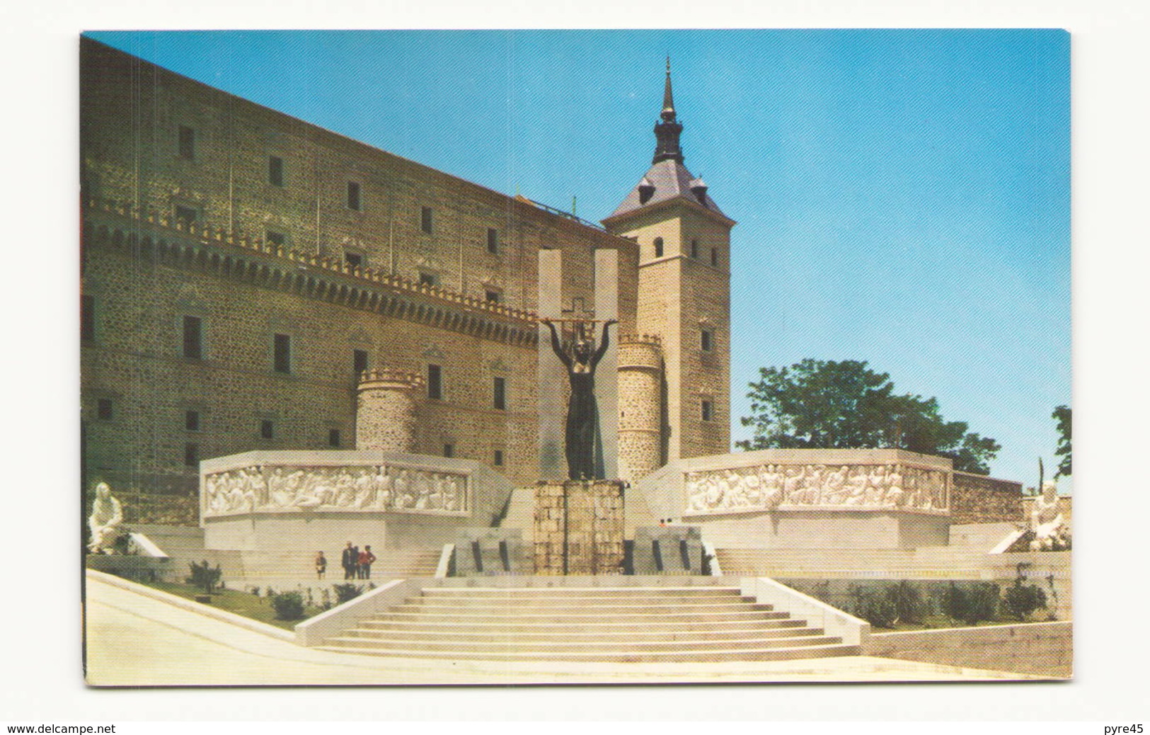 ESPAGNE TOLEDO ALCAZAR MONUMENTO AL ANGEL DE LA VICTORIA - Toledo