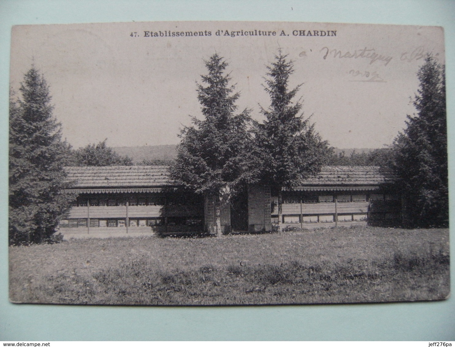 CPA 88 Martigny-les-Bains - Etablissements D'Agriculture A.Chardin - Vue D'ensemble   A Voir ! - Autres & Non Classés