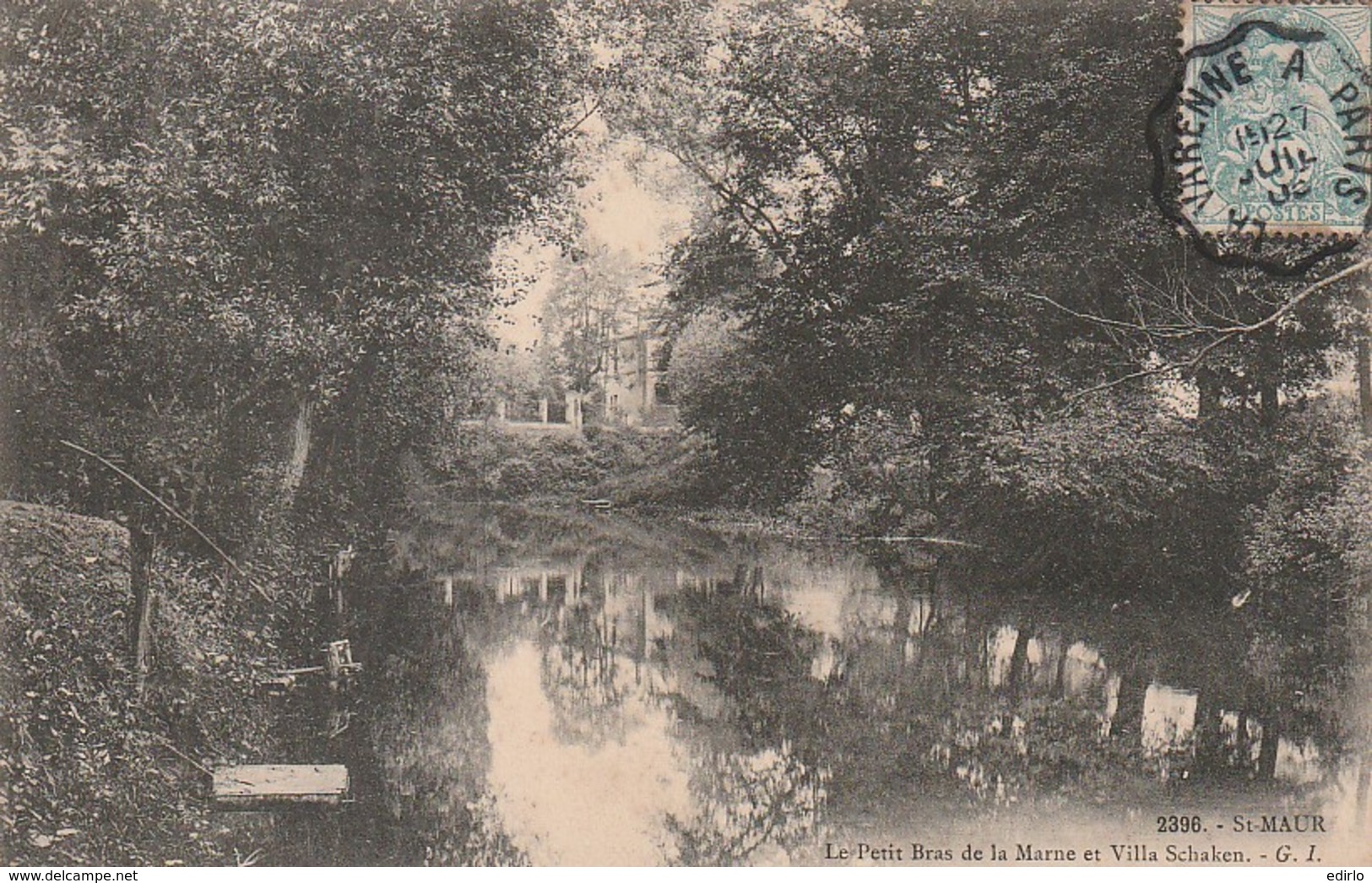 ** * 94  *** Le Petit Bras De La Marne Et Villa Schaken - Saint Maur Les Fossés - TTB - Saint Maur Des Fosses