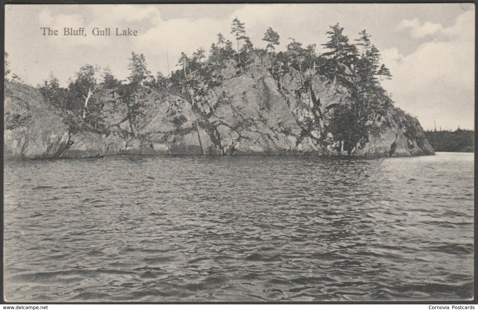 The Bluff, Gull Lake, Ontario, 1909 - Ideal Postcard - Muskoka