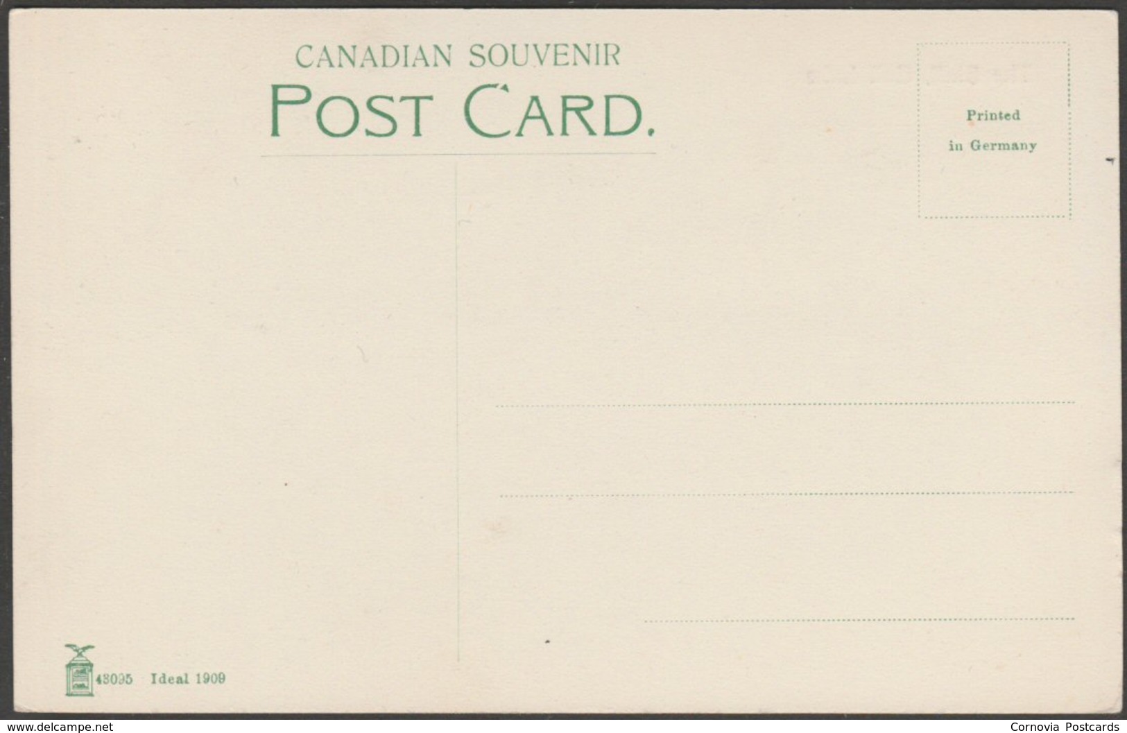 The Bluff, Gull Lake, Ontario, 1909 - Ideal Postcard - Muskoka