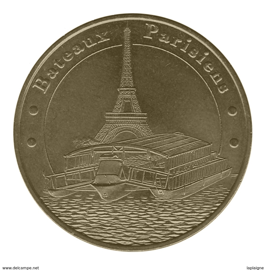 Monnaie De Paris , 2012 , Paris , Bateaux Parisiens , Le Bateau Et La Tour Eiffel - Autres & Non Classés