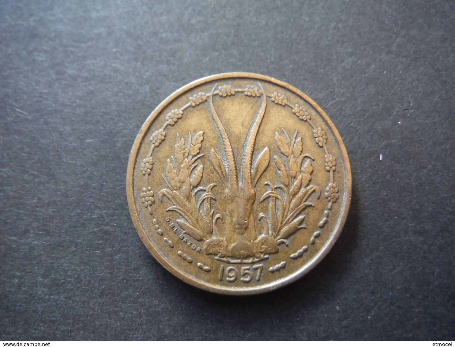 25 Francs AOF 1957 - Autres & Non Classés