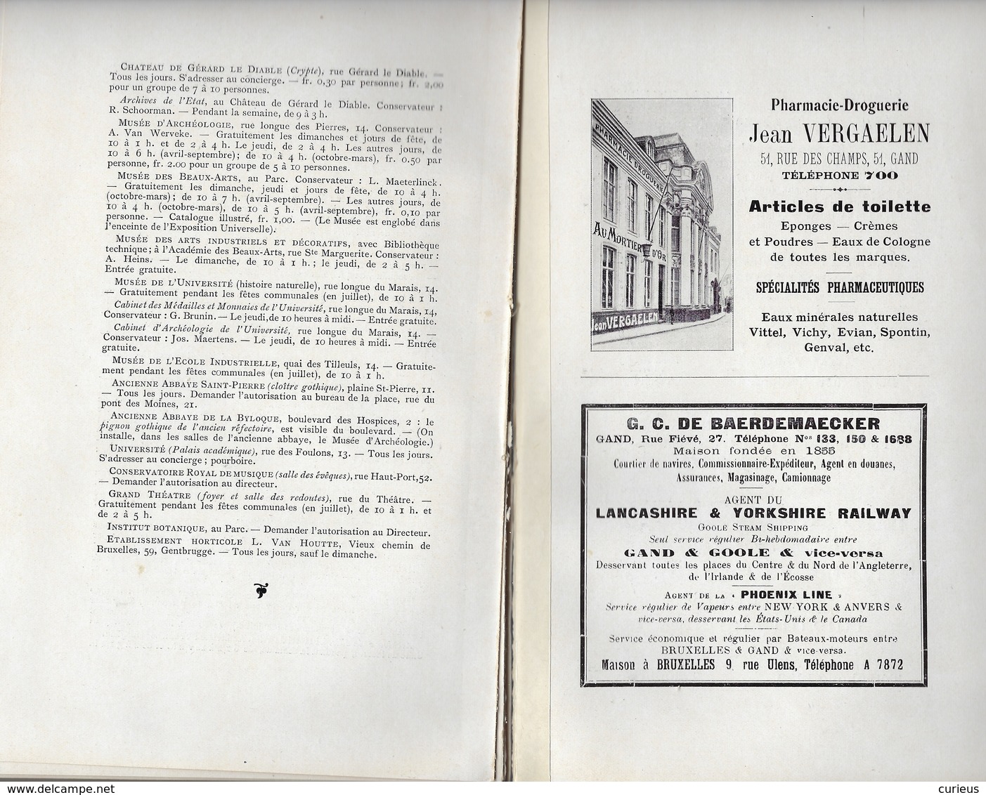 GENT * GIDS EXPO 1913 * VEEL AFBEELDINGEN - RECLAMES - PLAN EXPO - PLAN GENT * ZIE VELE AFBEELDINGEN