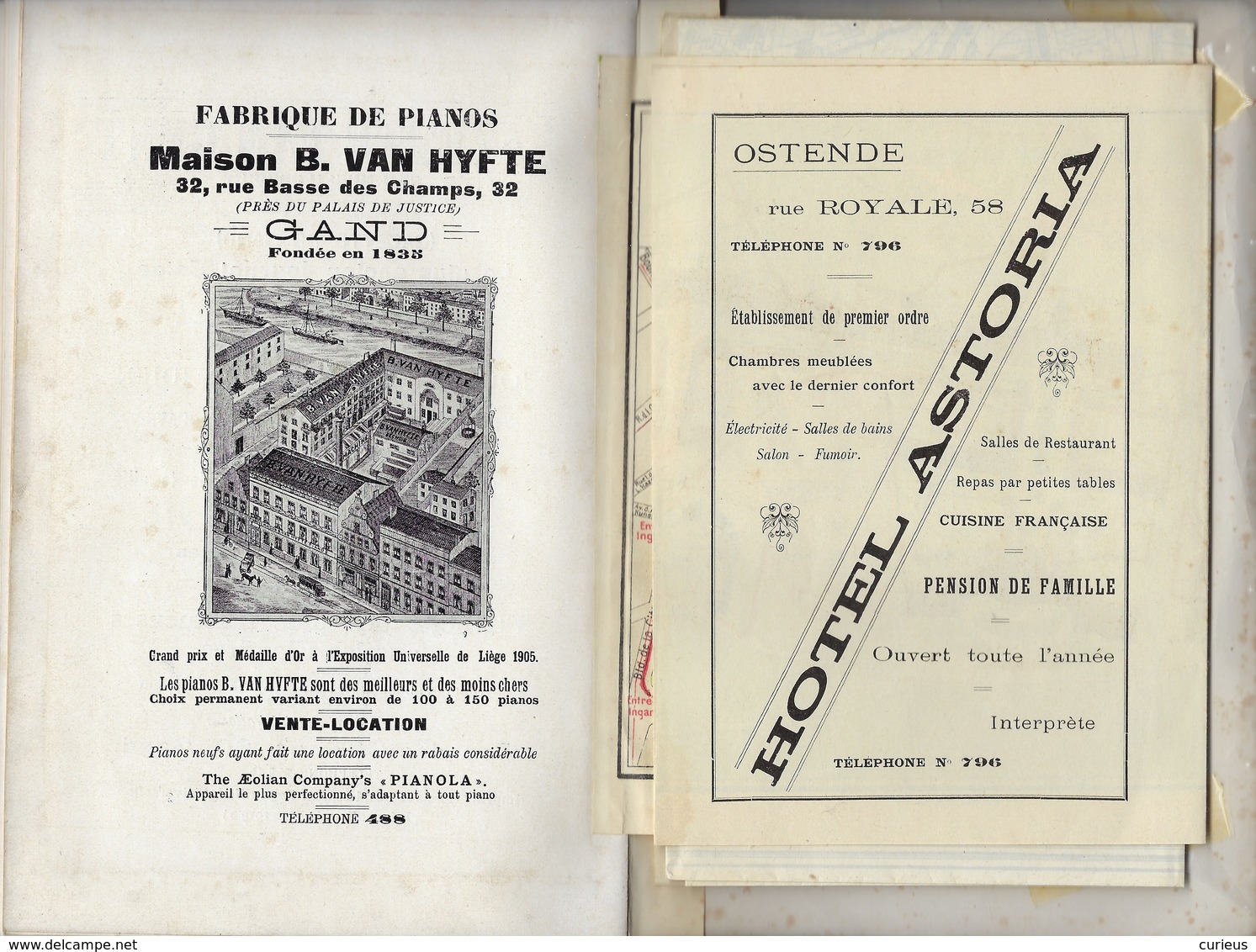 GENT * GIDS EXPO 1913 * VEEL AFBEELDINGEN - RECLAMES - PLAN EXPO - PLAN GENT * ZIE VELE AFBEELDINGEN