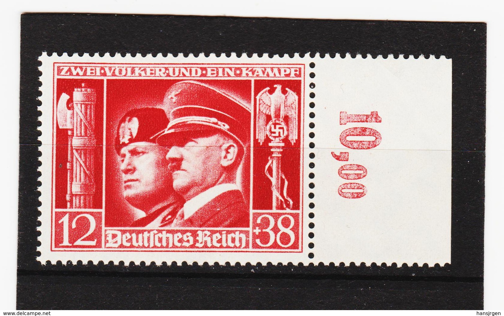 KYK152 DEUTSCHES REICH 1941 MICHL 763 ** Postfrisch SIEHE ABBILDUNG - Ungebraucht