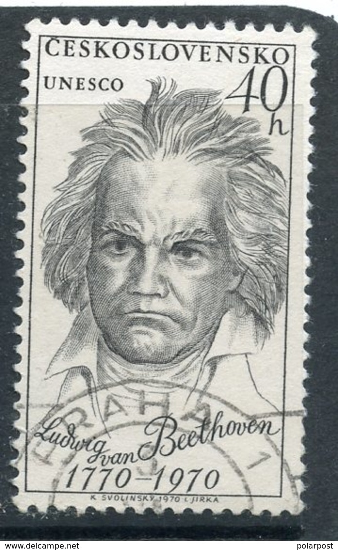 Y85 Czechoslovakia 1970 1924 UNESCO. Ludwig Van Beethoven (1770-1827). Music. Composer - Musica