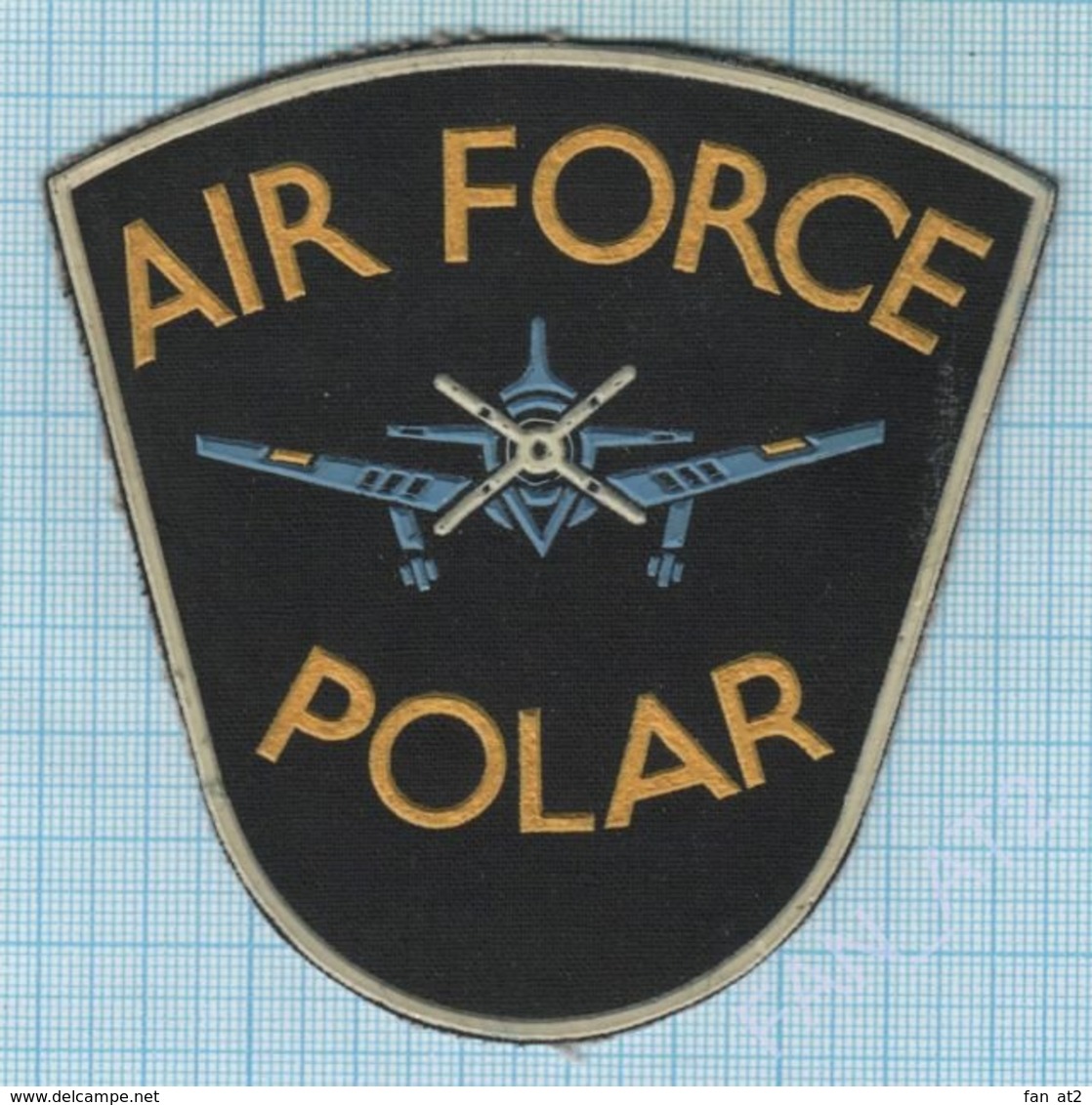 USA / Patch, Abzeichen, Parche, Ecusson / AVIATION / AIR FORCE POLAR / Made In UKRAINE. 1990s - Patches