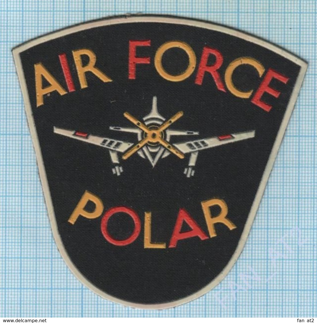USA / Patch, Abzeichen, Parche, Ecusson / AVIATION / AIR FORCE POLAR / Made In UKRAINE. 1990s - Patches