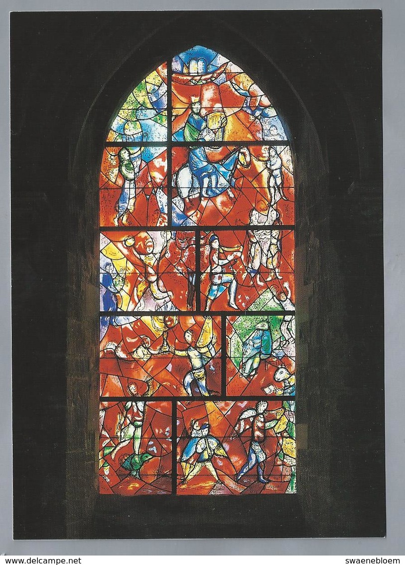 UK.- SUSSEX. CHICHESTER. CATHEDRAL. Window Designed By Marc Chagall Based On Psalm 150. - Chichester