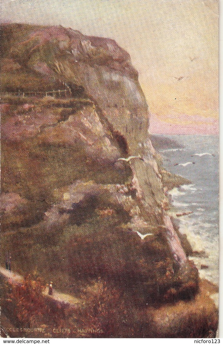 ""Clearmoith Cliff. Hastings Tuck Oilette PC #   7138 - Tuck, Raphael