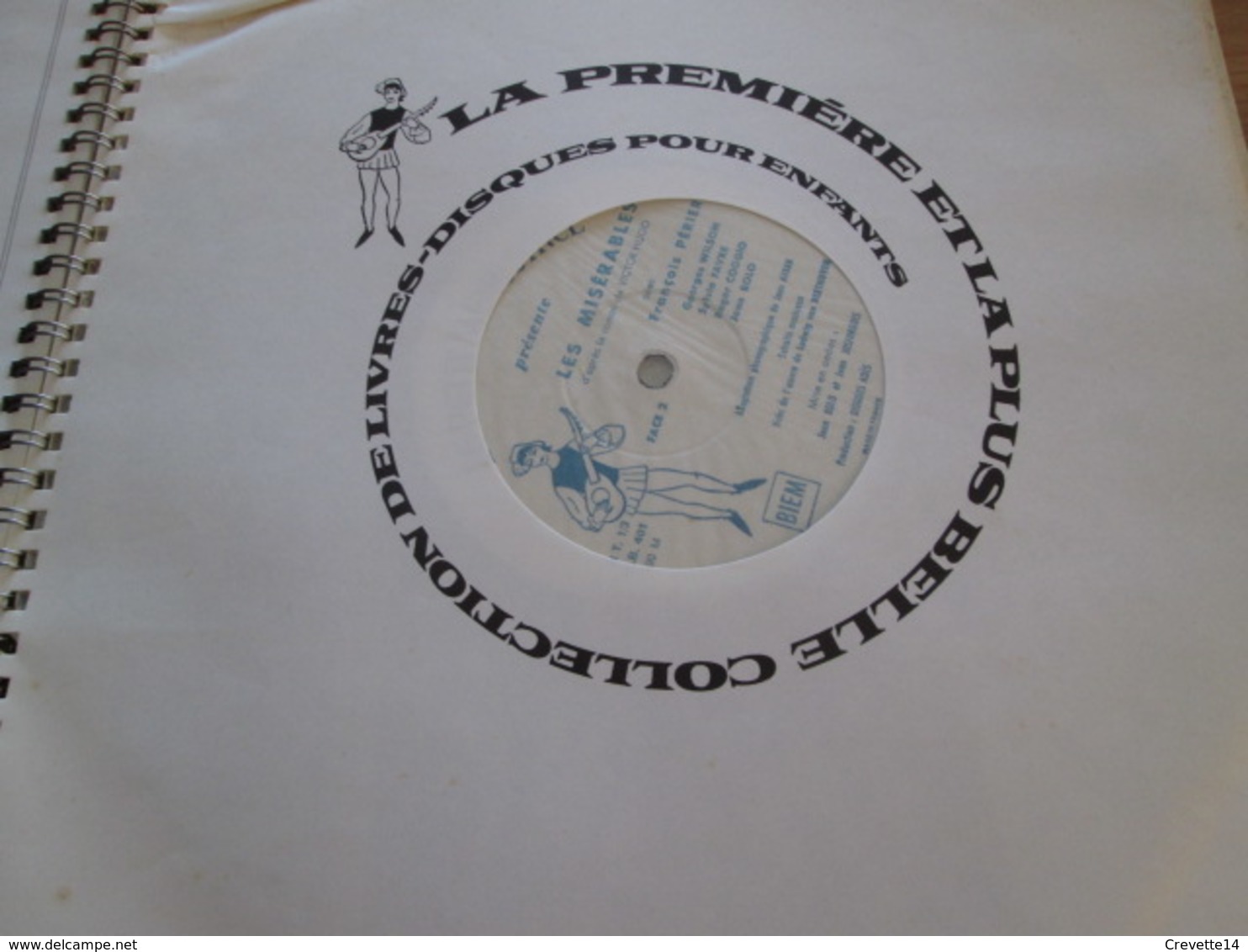 MISÉRABLES FRANÇOIS PÉRIER VICTOR HUGO ALB48 MENESTREL G 2X VINYLES 33T LP - Kinderlieder