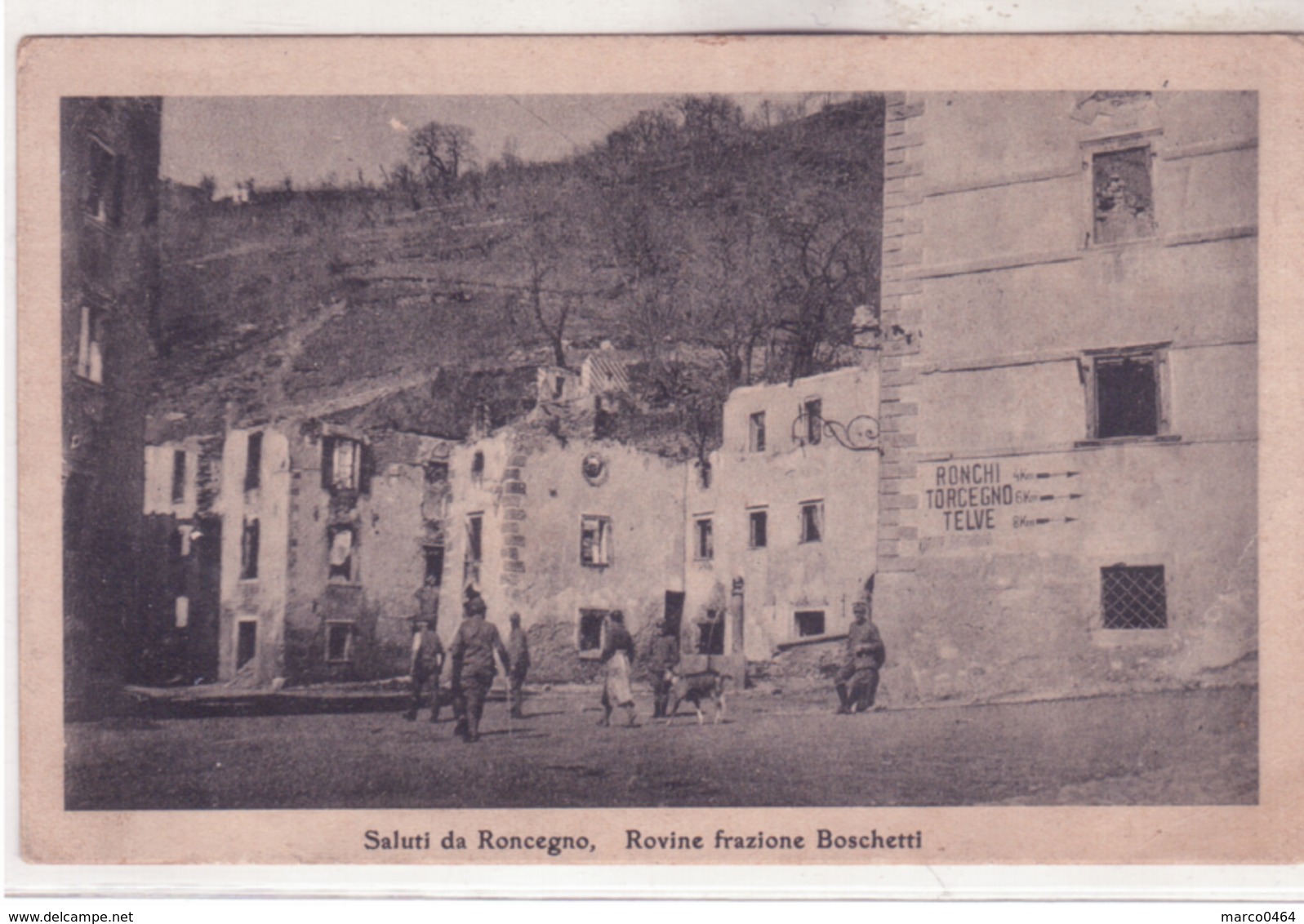 Roncegno-Rovine Frazione Boschetti Non Viaggiata K137 - Other & Unclassified