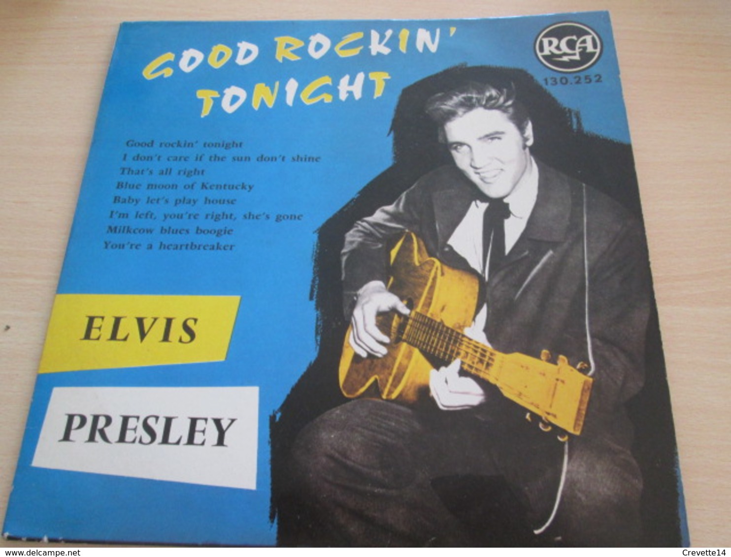 VYNILE NEUF  Elvis Presley Good Rockin' Tonight EP 78, 25 Cm RCA 130.252 Made In France - Rock