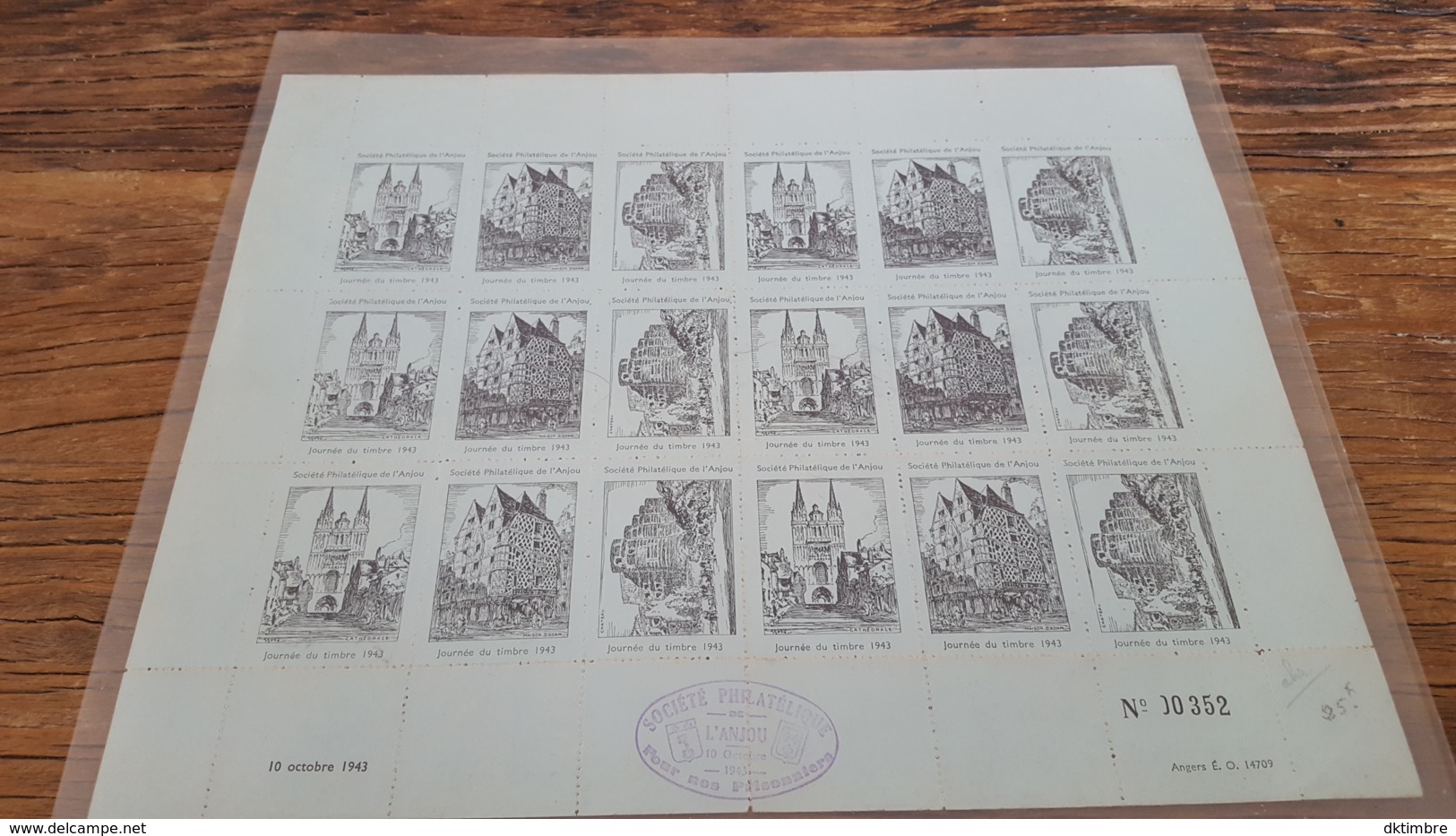 LOT 441437 TIMBRE DE FRANCE NEUF** VIGNETTE BLOC - Collections