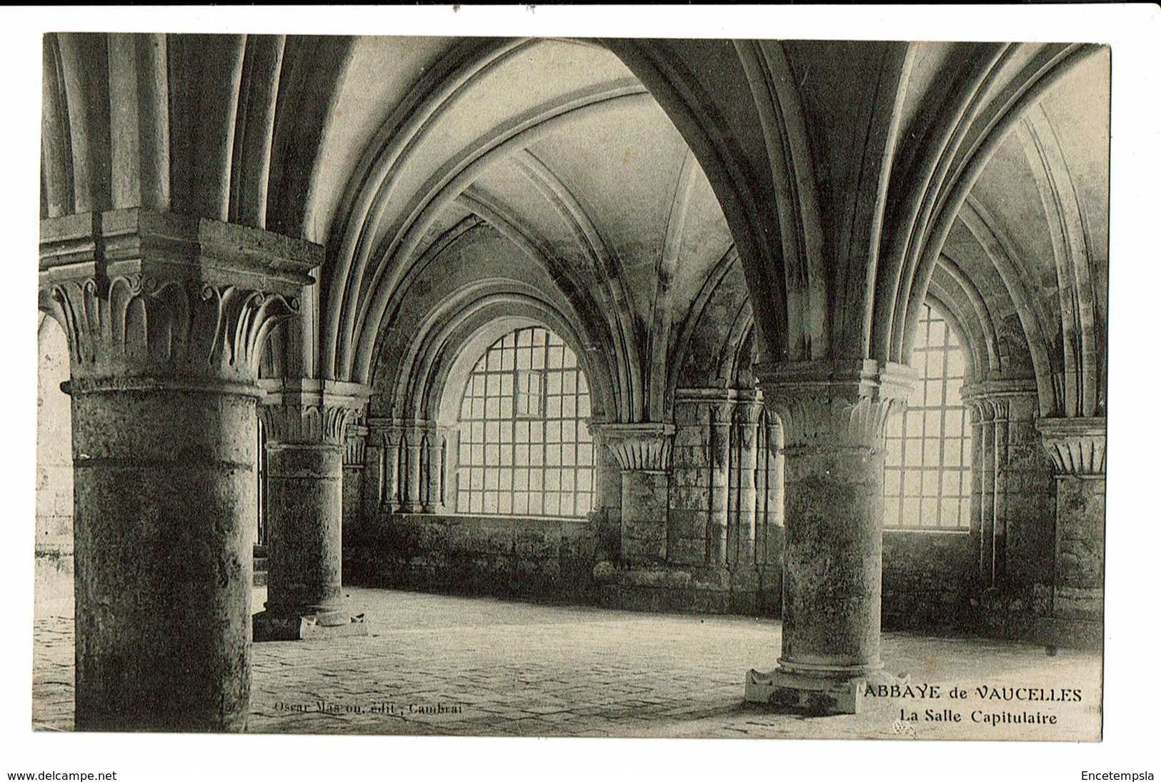 CPA - Carte Postale -BELGIQUE - Vaucelles - Abbaye - Salle Capitulaire  VM674 - Doische