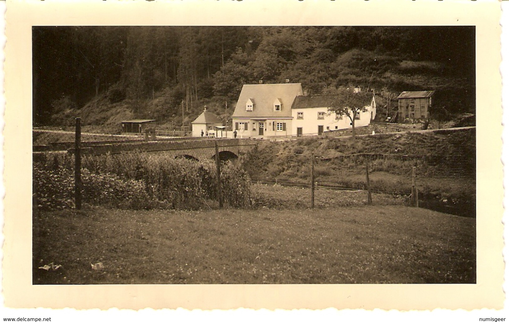 LUXEMBOURG - ( Vallée De L'Our ) Douane Allemande   ( Photo: Format 12 X 7.5 ) - Places