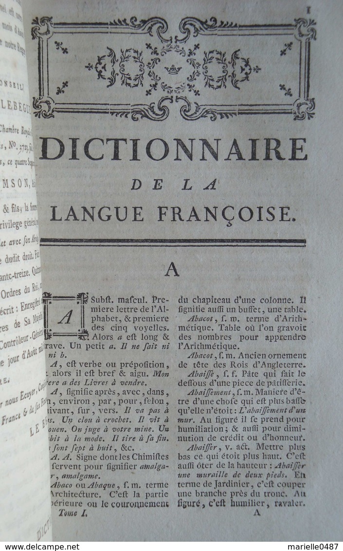 Dictionnaire De Richelet. - 1701-1800