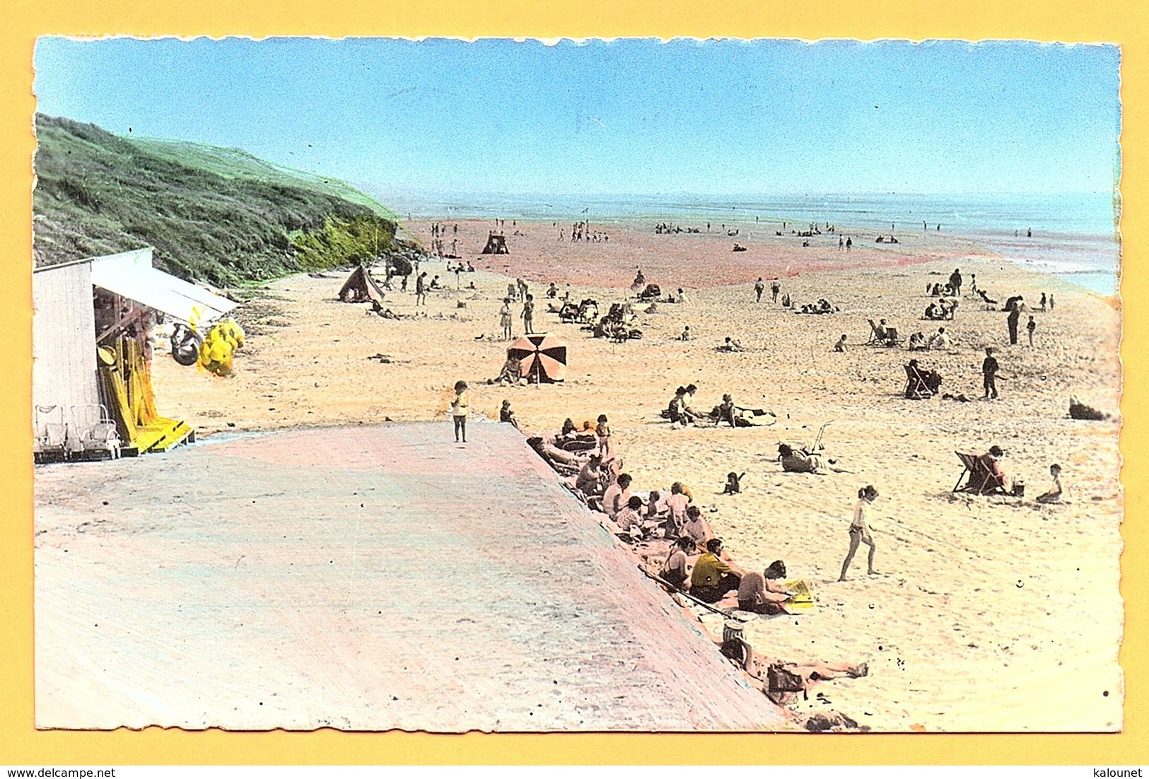 Carte Postale En Couleur " La Plage " à EQUIHEN - Autres & Non Classés