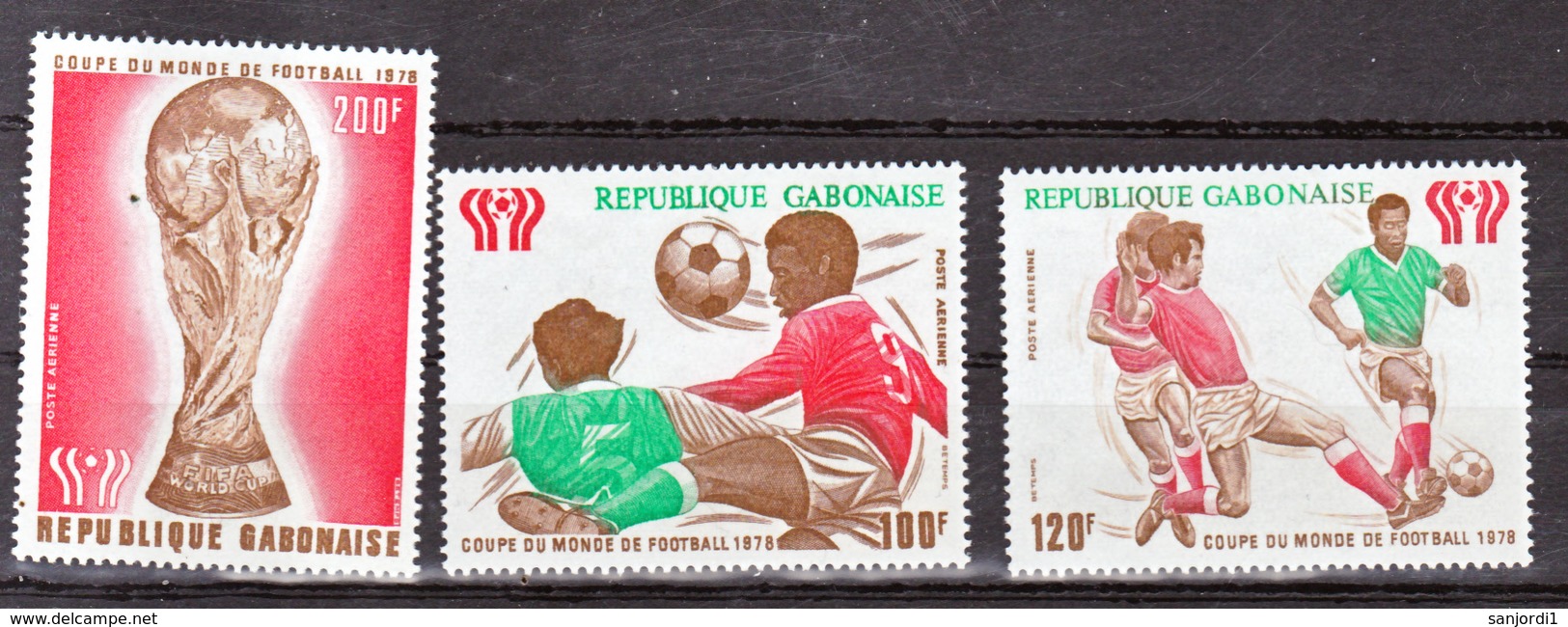 Gabon PA 206 208 Et Bf 30 Argentina 78 Neuf **TB Mnh - Gabon (1960-...)