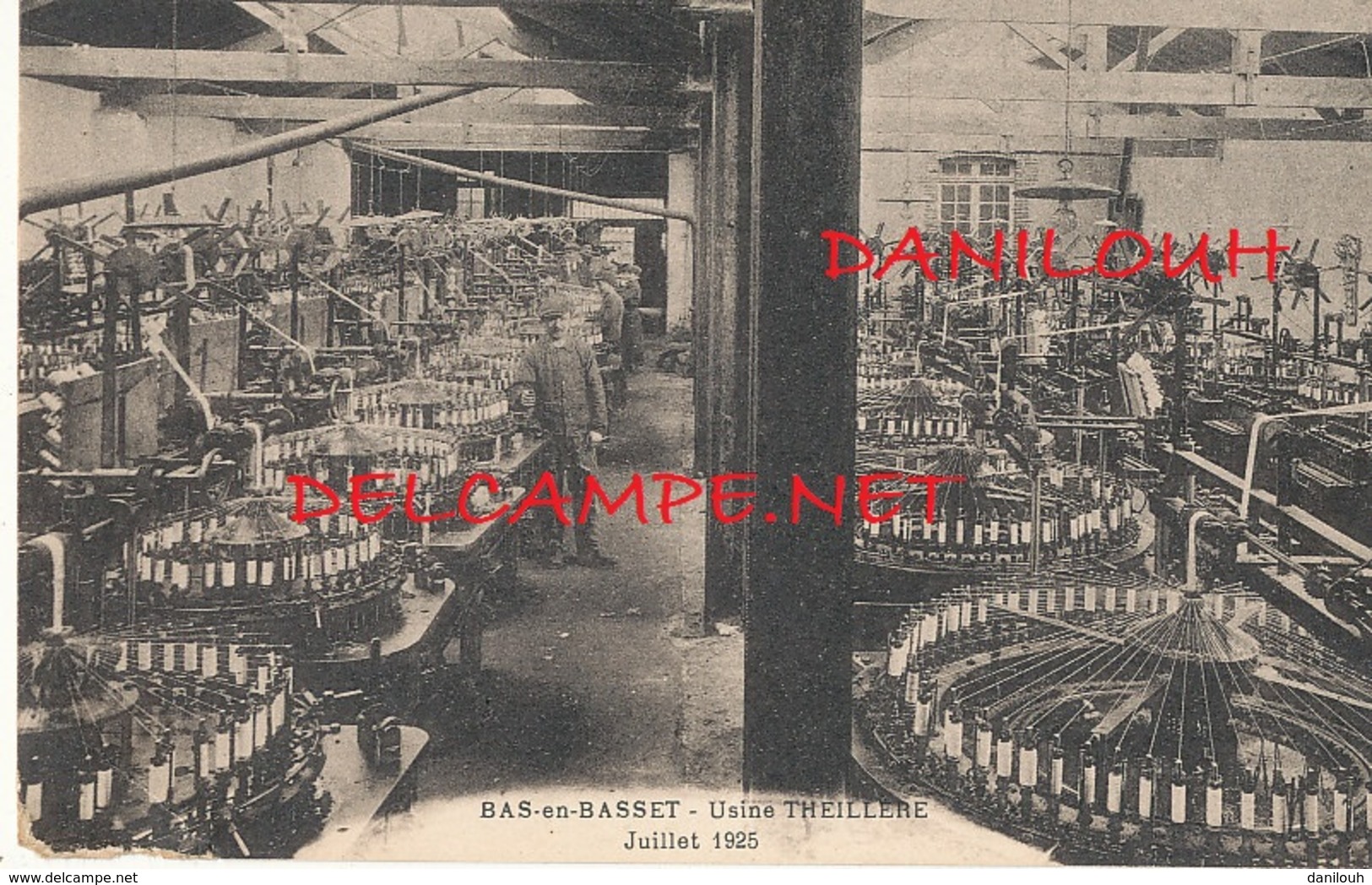 43 // BAS EN BASSET   USINE THEILLERE   Juillet 1925 / 2  / DENTELLES  ** - Autres & Non Classés