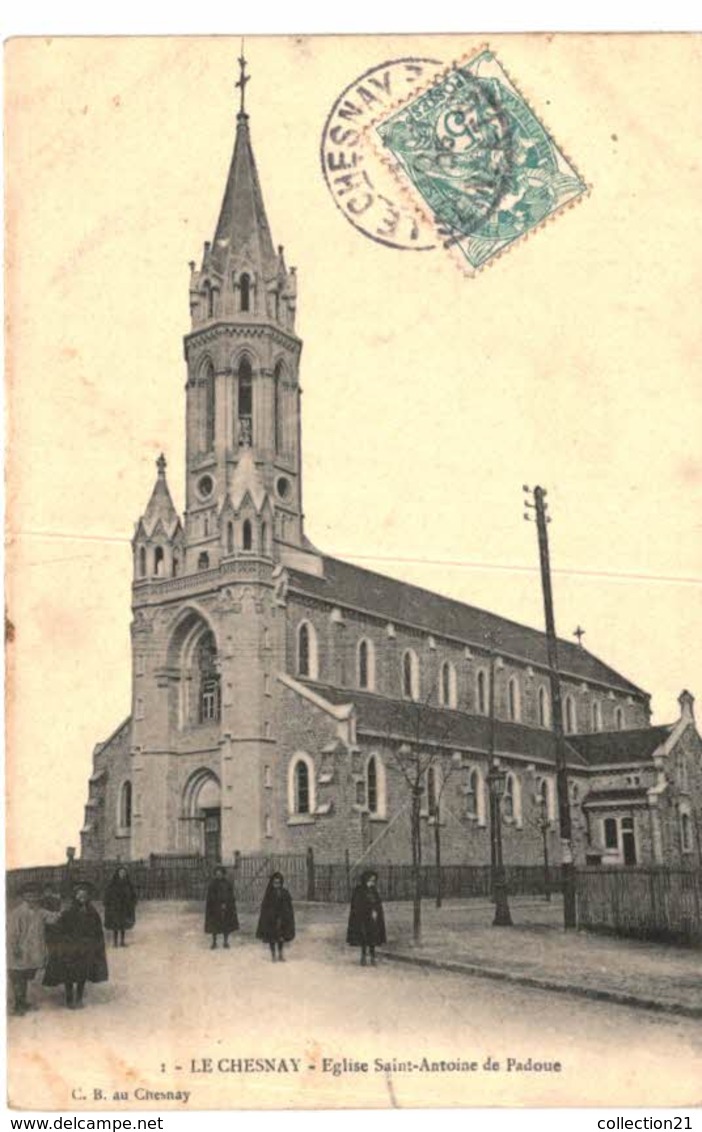 LE CHESNAY .... EGLISE SAINT ANTOINE DE PADOUE - Le Chesnay