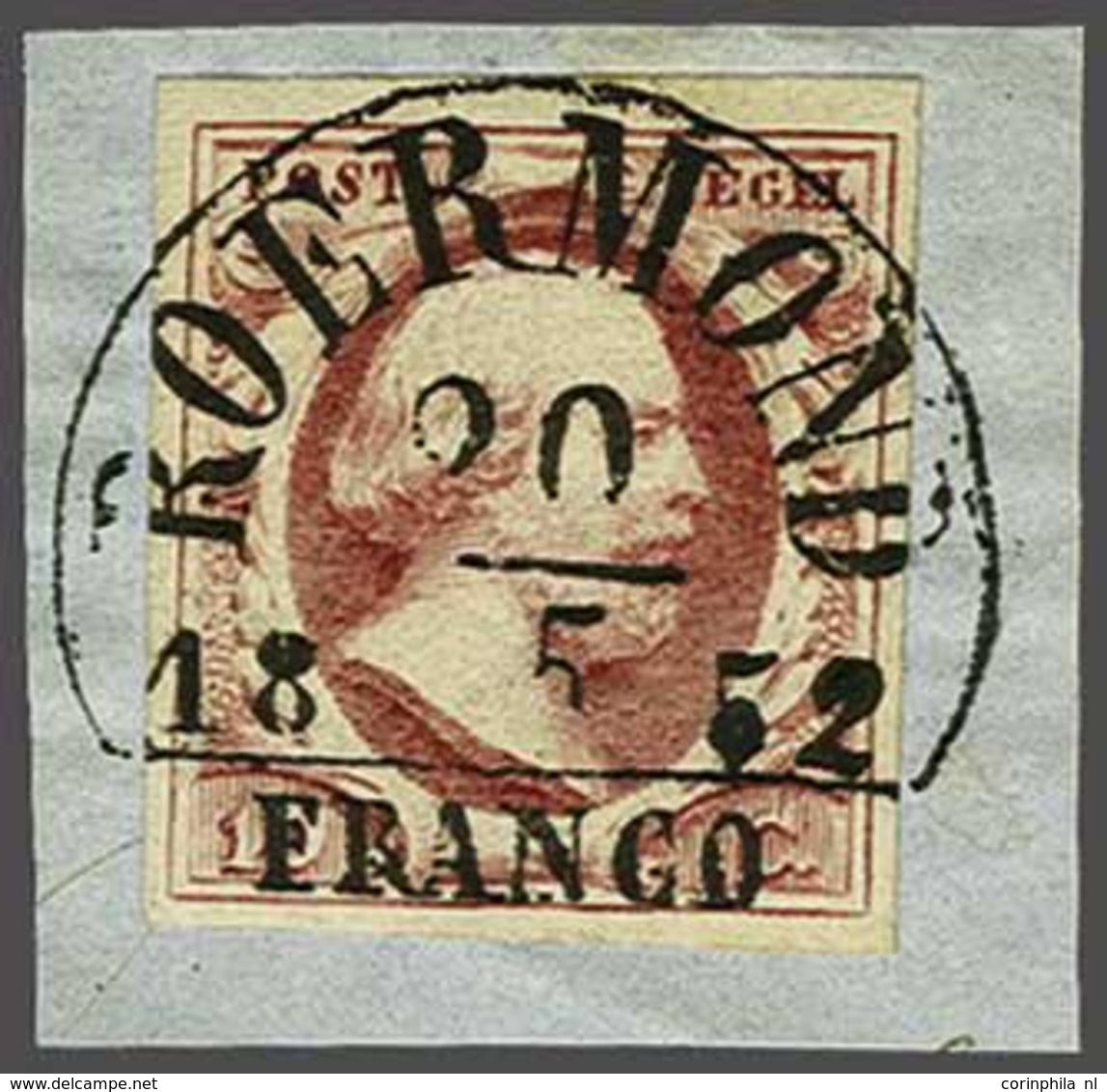 NL 1852 King William III - Altri & Non Classificati