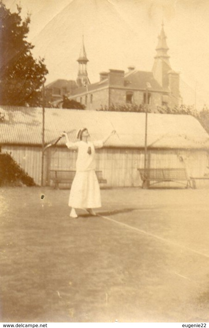 DINARD LAWN TENNIS CLUB Championnat De Bretagne Tennis Femme Année 1920 - Dinard