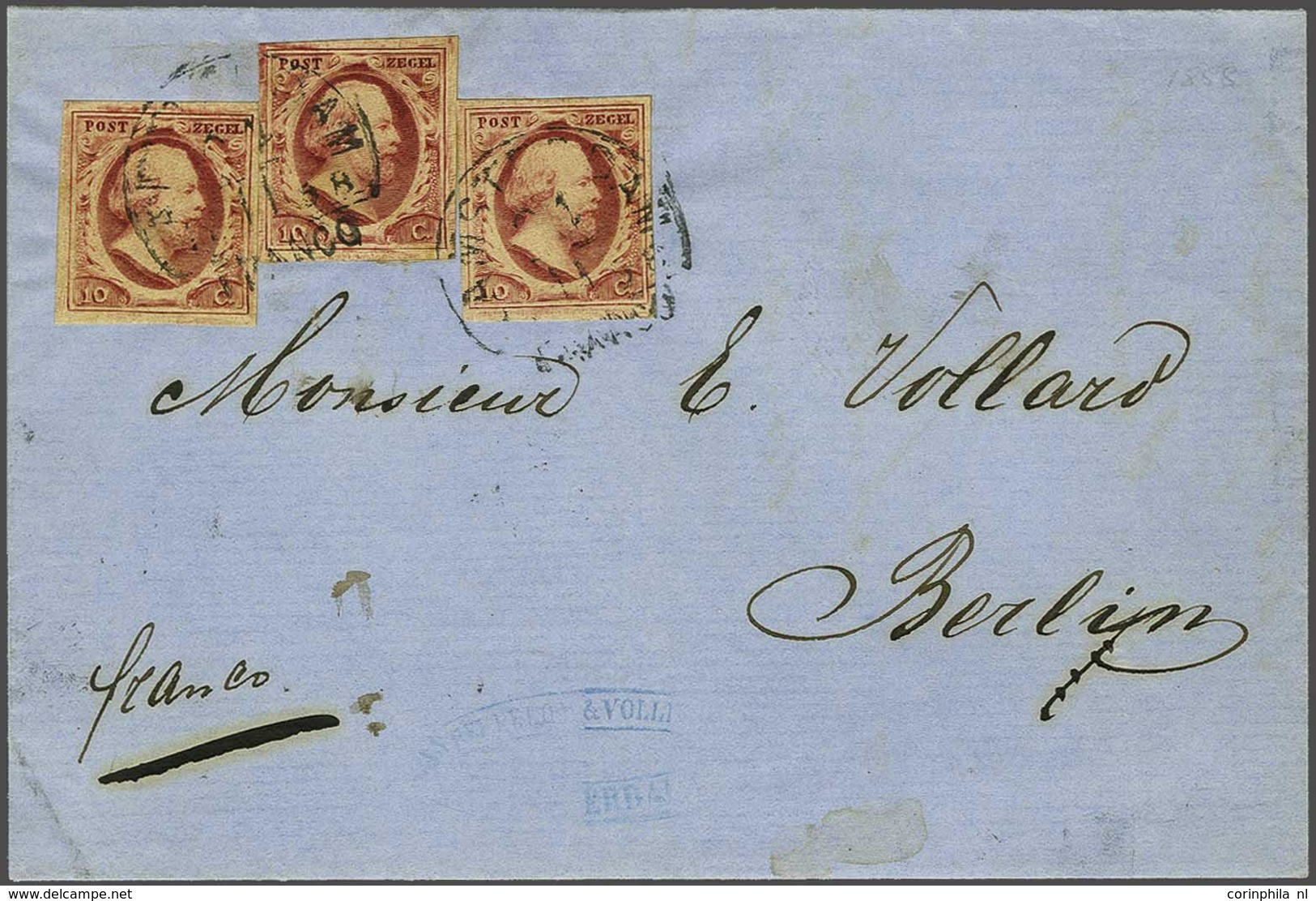 NL 1852 King William III - Other & Unclassified