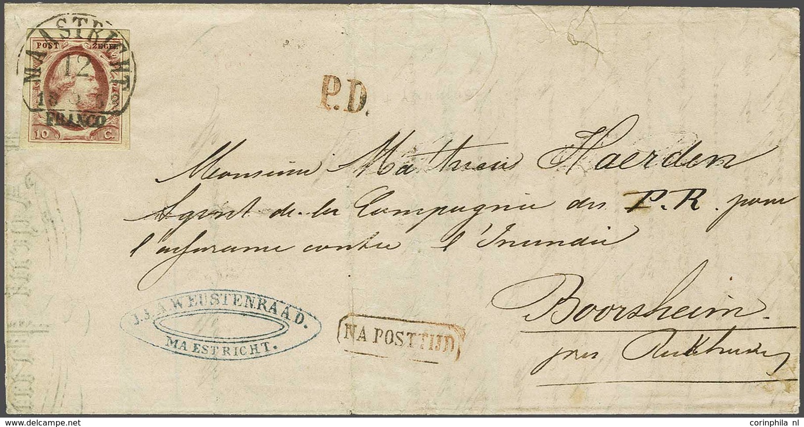 NL 1852 King William III - Other & Unclassified