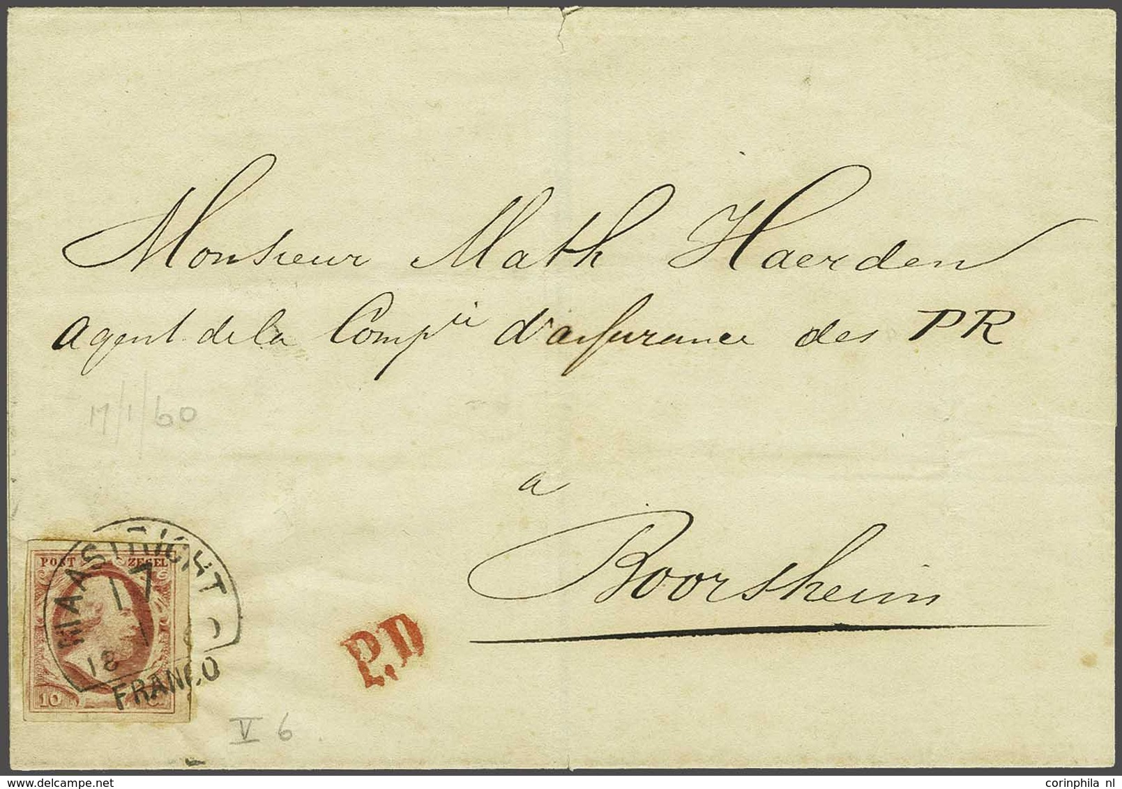 NL 1852 King William III - Other & Unclassified