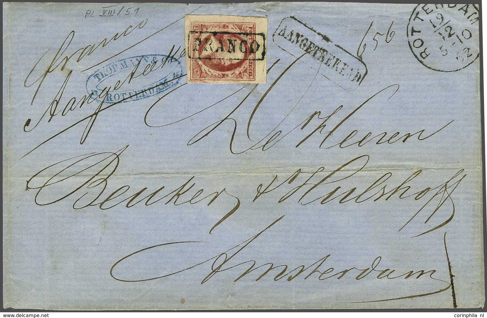 NL 1852 King William III - Other & Unclassified