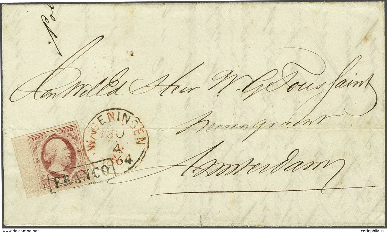 NL 1852 King William III - Other & Unclassified