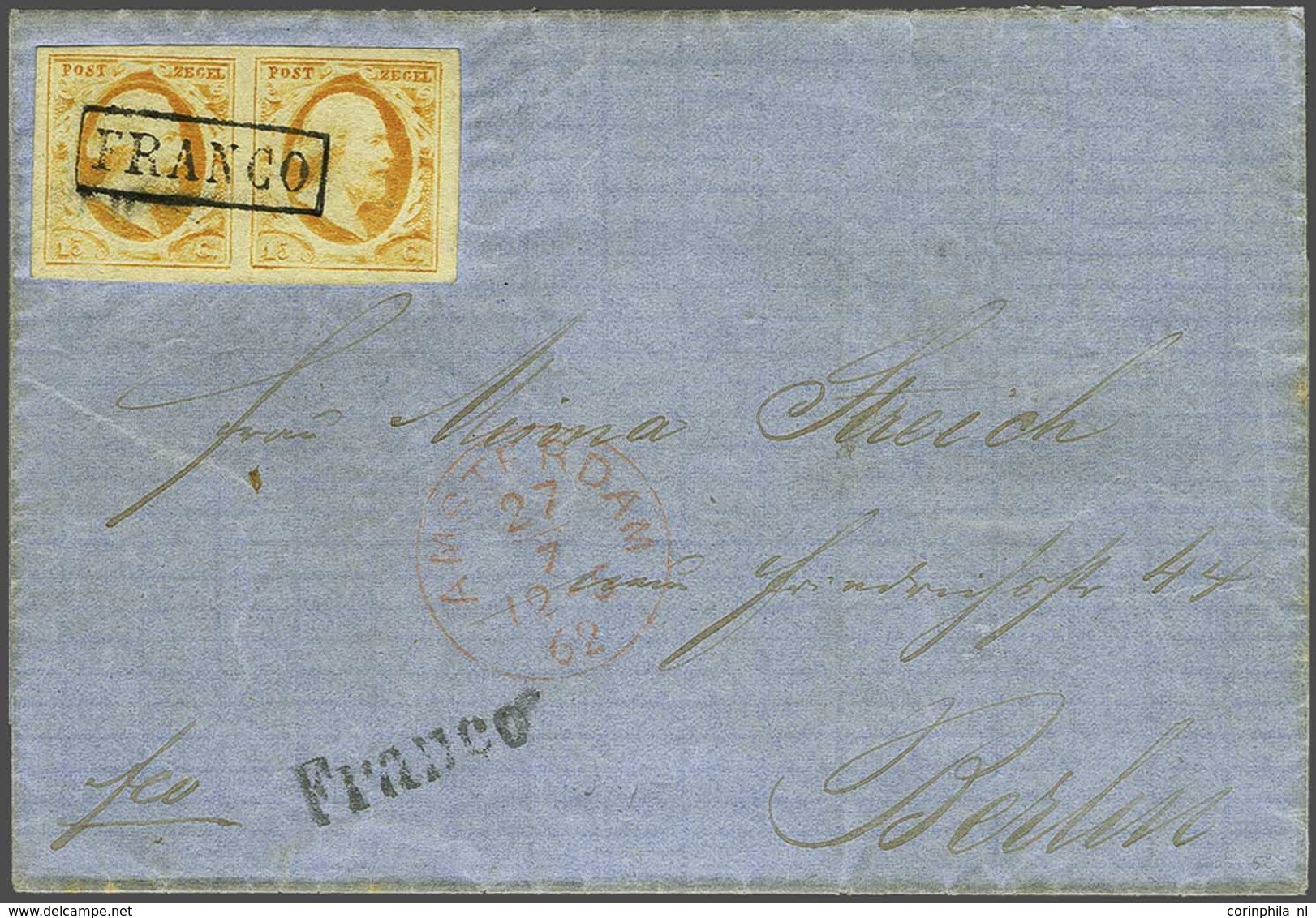 NL 1852 King William III - Other & Unclassified