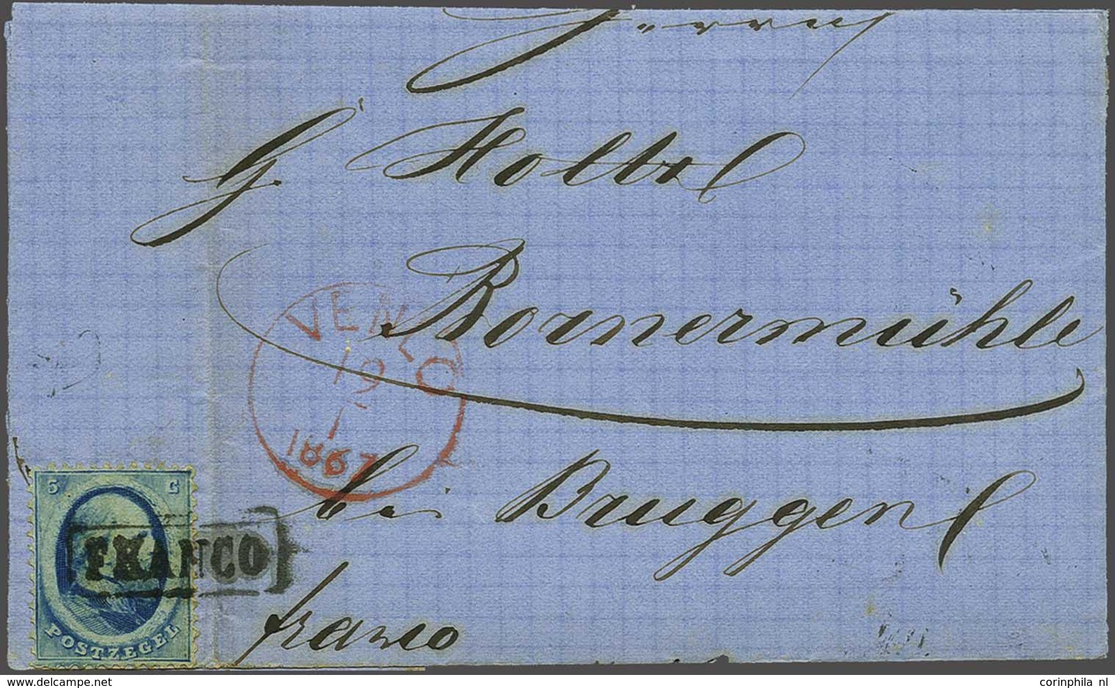 NL 1864 King William III - Other & Unclassified