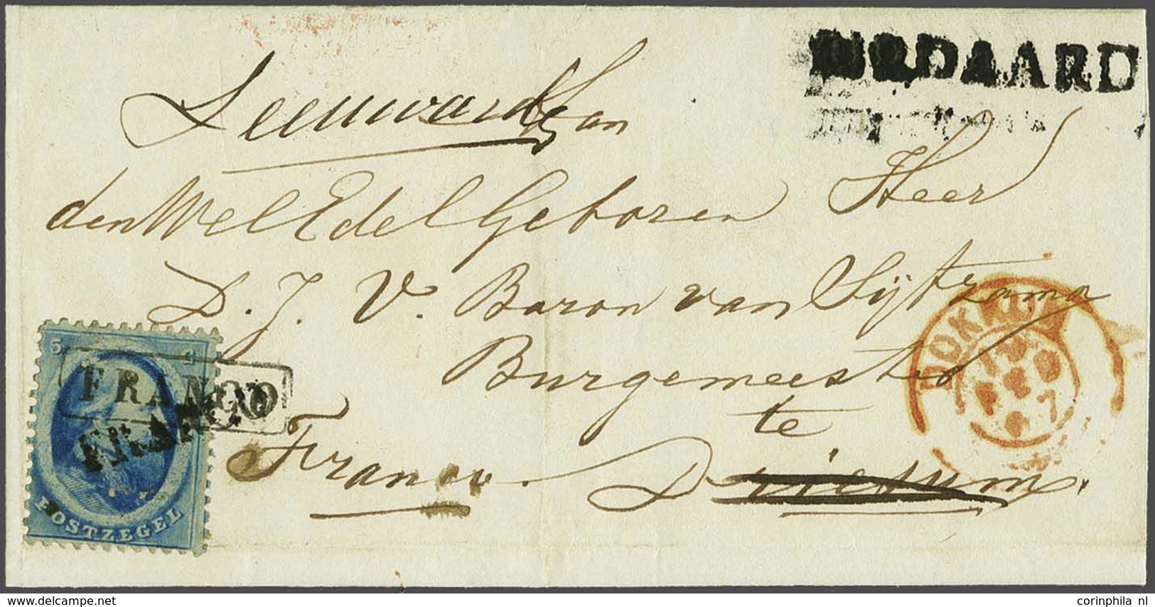 NL 1864 King William III - Other & Unclassified