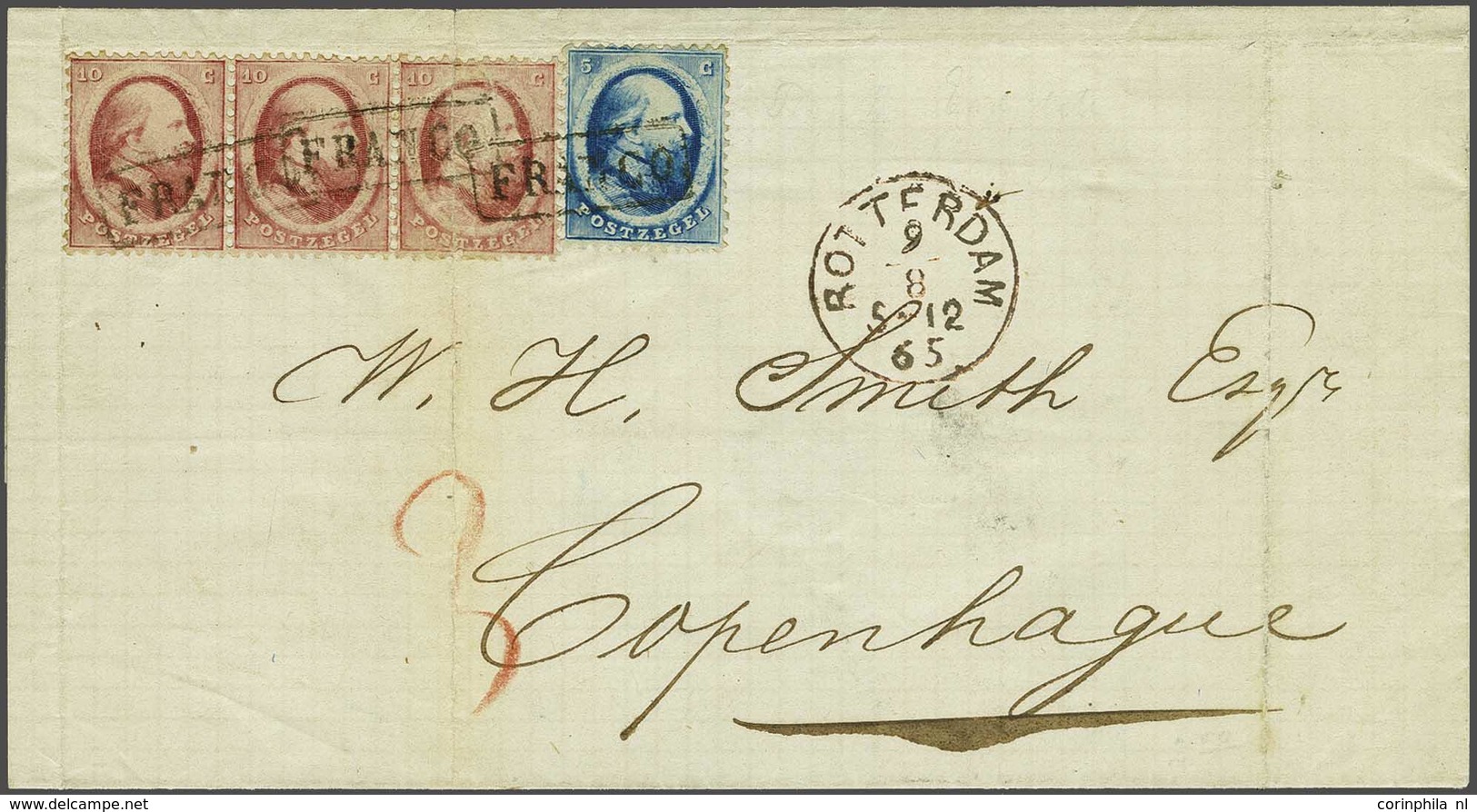 NL 1864 King William III - Other & Unclassified