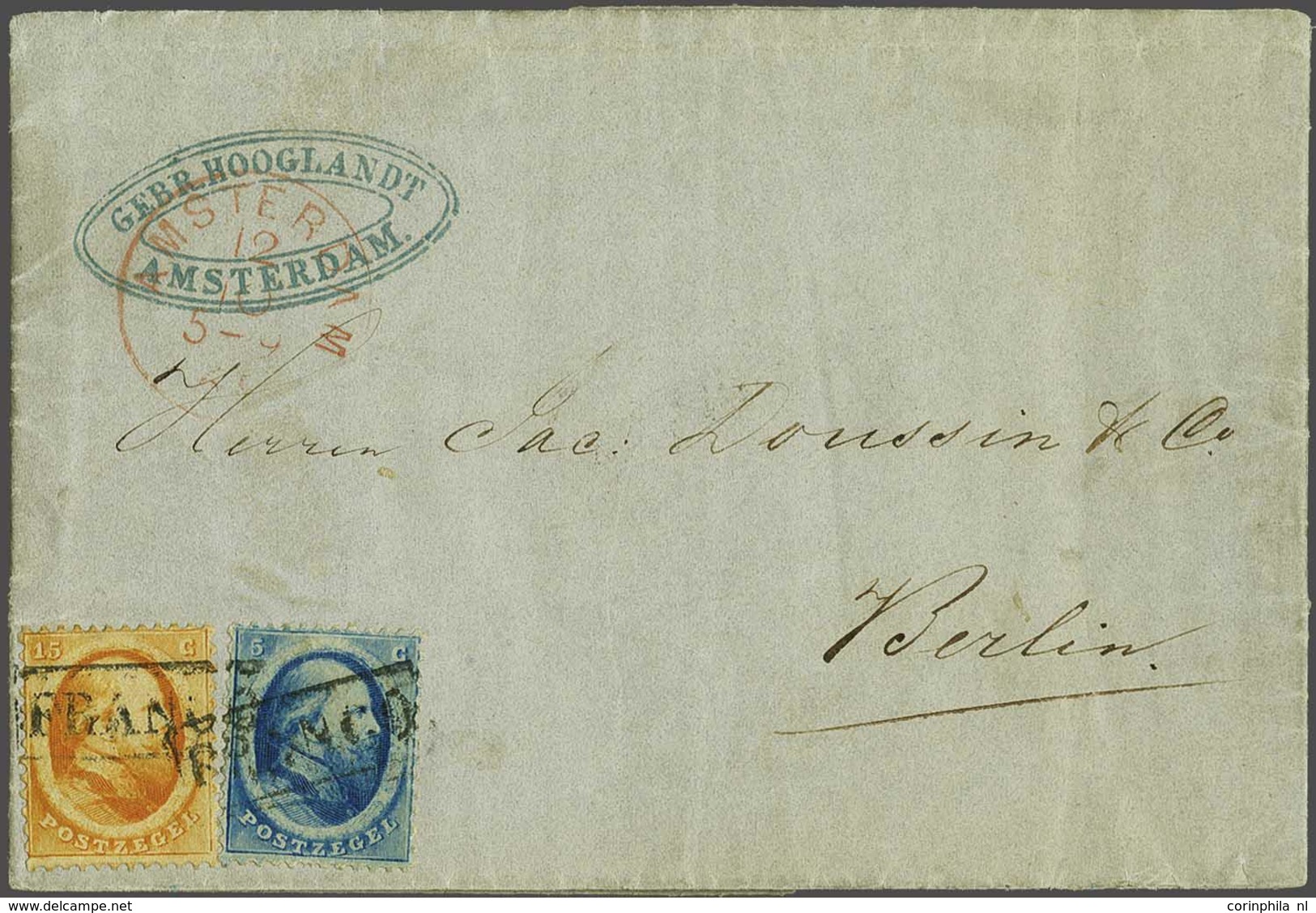 NL 1864 King William III - Other & Unclassified