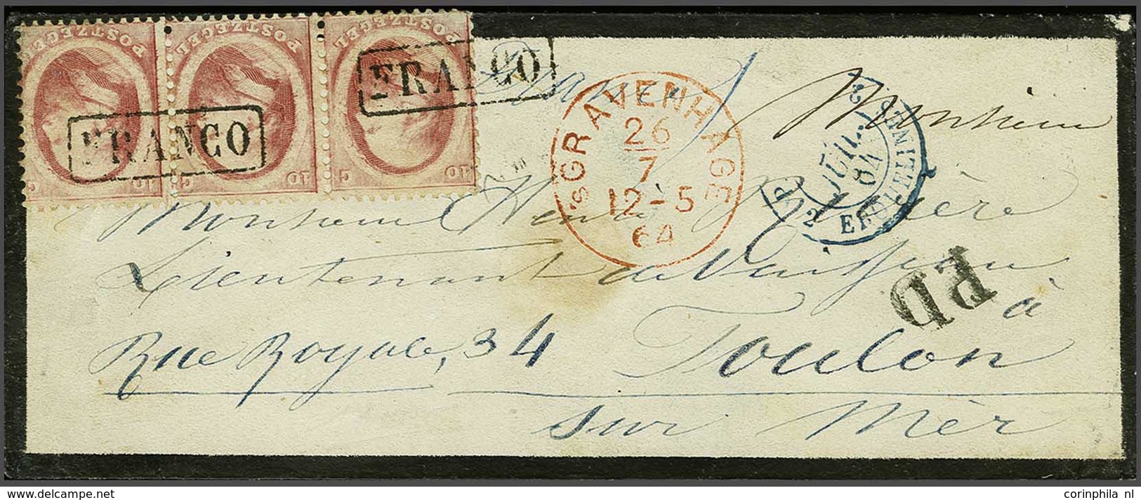 NL 1864 King William III - Other & Unclassified